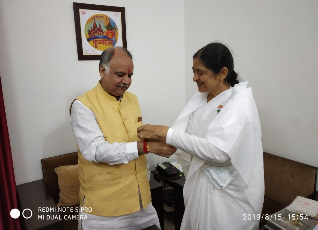 Brother Shri Ashutosh Tandon Ji a.k.a. Gopal Ji Tandon, Cabinet Minister in the Government of Uttar Pradesh
