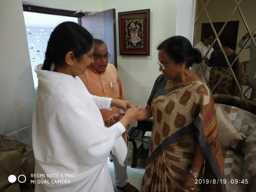 Sister Smt. Rita Bahuguna Joshi, Politician and Cabinet Minister in the Government of Uttar Pradesh